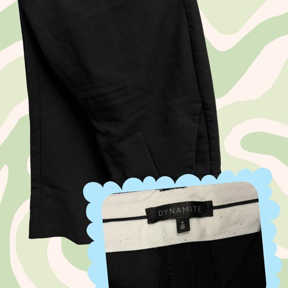 Dynamite Black Trousers - Picture 3 of 3